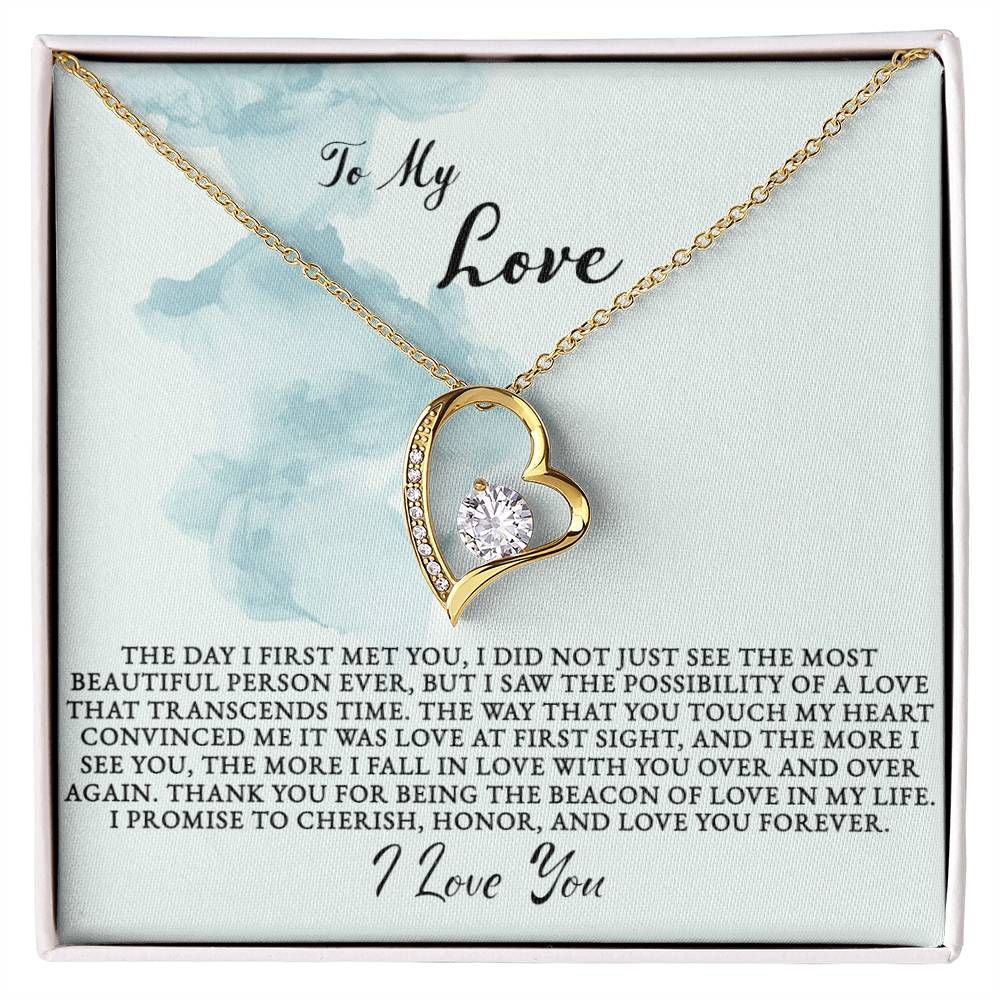 AdornedAllure® - Love at First Sight Necklace - AdornedAllure®