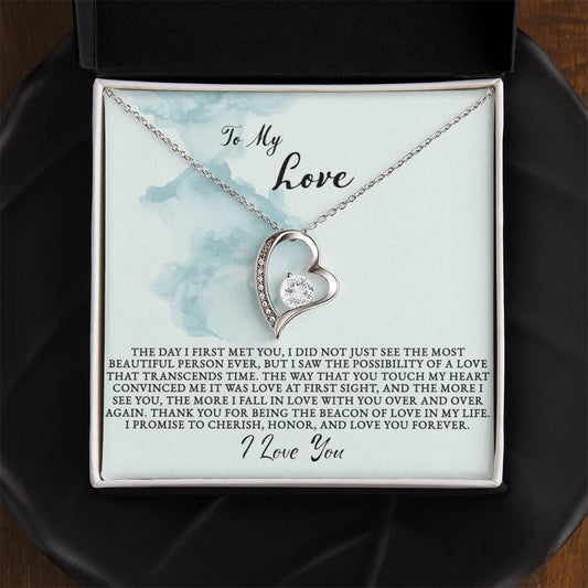 AdornedAllure® - Love at First Sight Necklace - AdornedAllure®