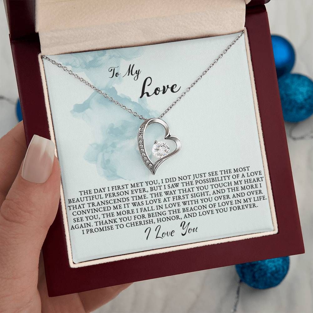 AdornedAllure® - Love at First Sight Necklace - AdornedAllure®