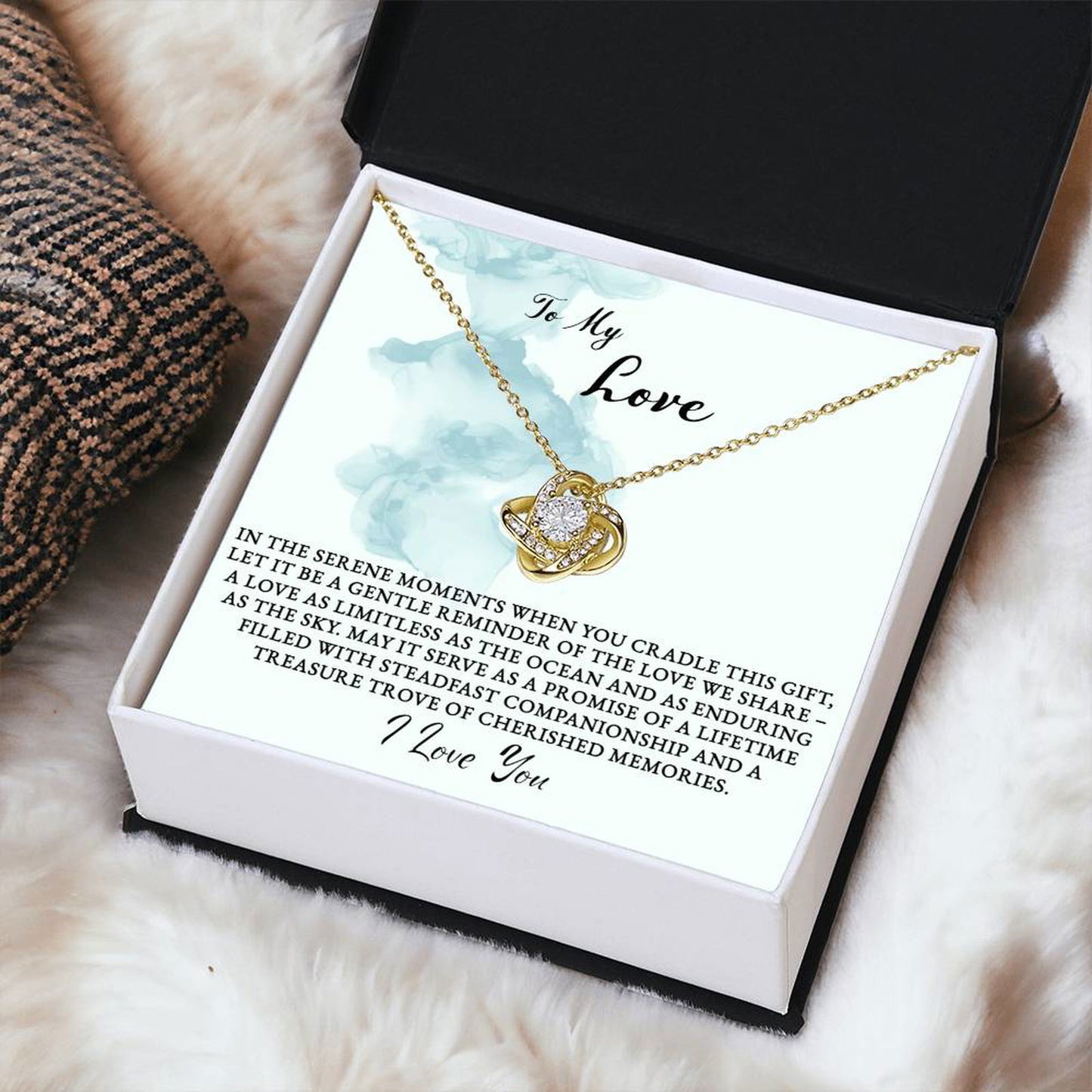 Adorned Allure® - Infinite Serenity Love Pendant - AdornedAllure®