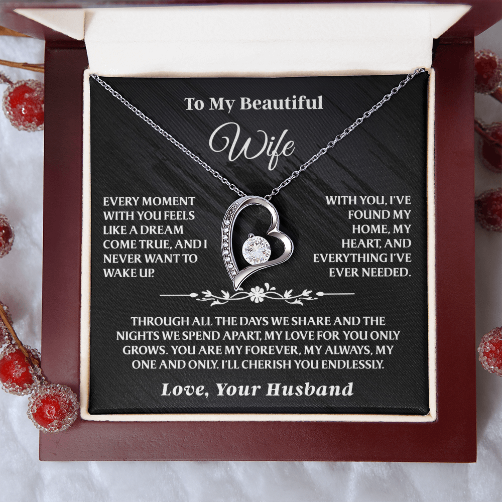 Heartfelt wife gift set, combining elegance and sentiment—perfect for showing how much she means to you.
