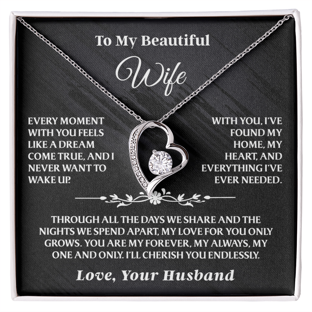Elegant gift set for a beloved wife, featuring a touching message and timeless design—perfect for anniversaries, birthdays, or special moments.