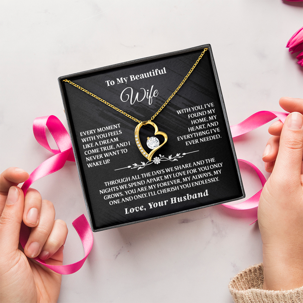 Emotional gift set for your life partner, reminding her of your unending love and commitment.