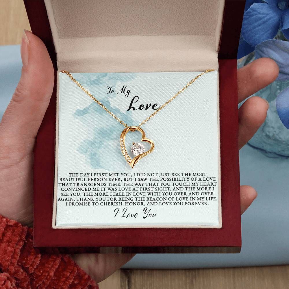 AdornedAllure® - Love at First Sight Necklace - AdornedAllure®