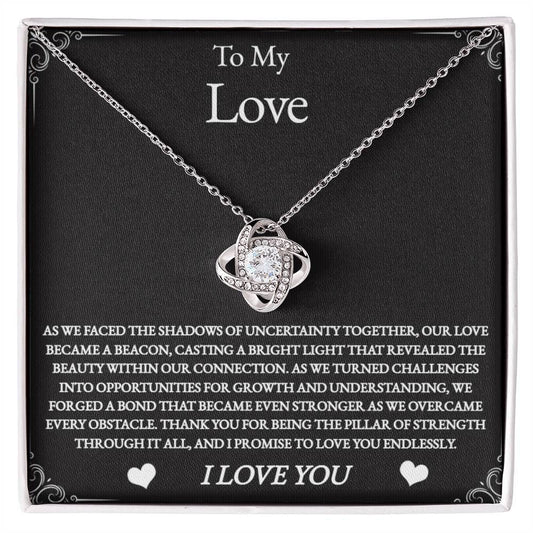 Adorned Allure® - Lovers' Adversity Necklace - AdornedAllure®