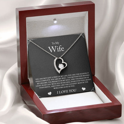 To My Wife - You Are My Reason - Necklace