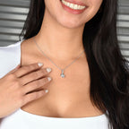 Express your endless love with the Whispers of Forever Necklace. A beautiful gift for your gorgeous wife, symbolizing devotion, deep connection, and a love that lasts for eternity.

