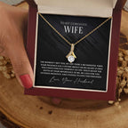 Celebrate your forever love with this gorgeous necklace for your wife. “Whispers of Forever” is a touching expression of love that speaks to the heart.

