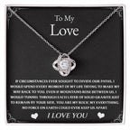 Elegant necklace titled “Forever Love – Inseparable Bonds.” A touching expression of deep affection and unity, perfect for showing your special someone how inseparable your hearts truly are.

