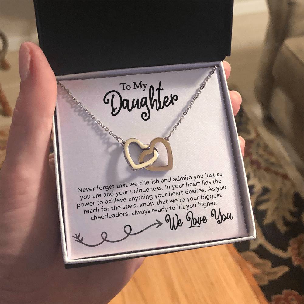 Celebrate your daughter’s strength and beauty with this thoughtful gift. Featuring a loving message from the heart, it’s perfect for birthdays, graduations, or everyday reminders that she’s truly special and unconditionally loved.

