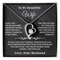 To My Wife - Forever Love Necklace Gift Set - AA40