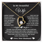 Celebrate your wife with a necklace that speaks straight from the heart—simple, elegant, and filled with emotion.